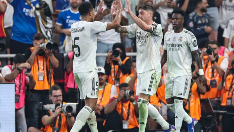 Real Madrid beat Atletico to set up El Clasico final with Barcelona in Spanish Super Cup - Ảnh 1
