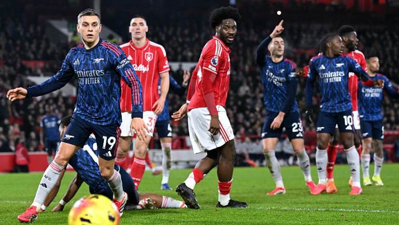 Gunners Frustrated: Denied penalty prevents Arsenal&rsquo;s 9-point cushion over Man City - Ảnh 2